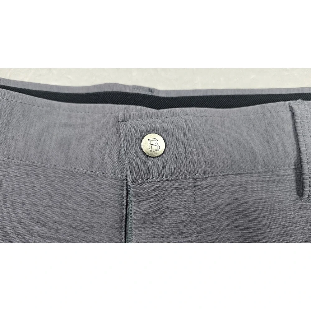 Bylt Shorts Mens Large Kinetic Gray Stretch Waist Water Resistant Active Outdoor